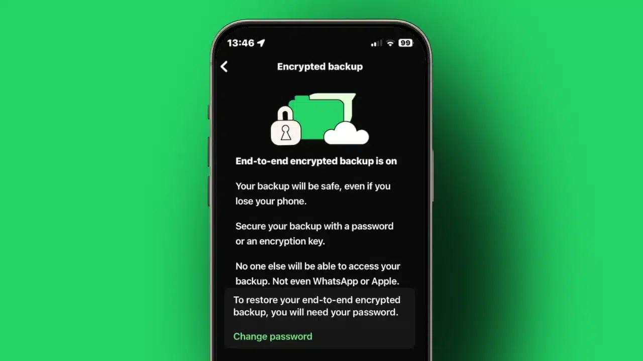 如何在 Android 和 iOS 上啟用 WhatsApp 聊天備份加密（端到端備份）