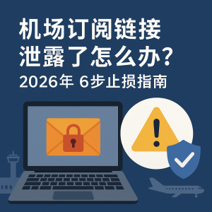 机场订阅链接泄露了怎么办？2026 年 6 步止损指南