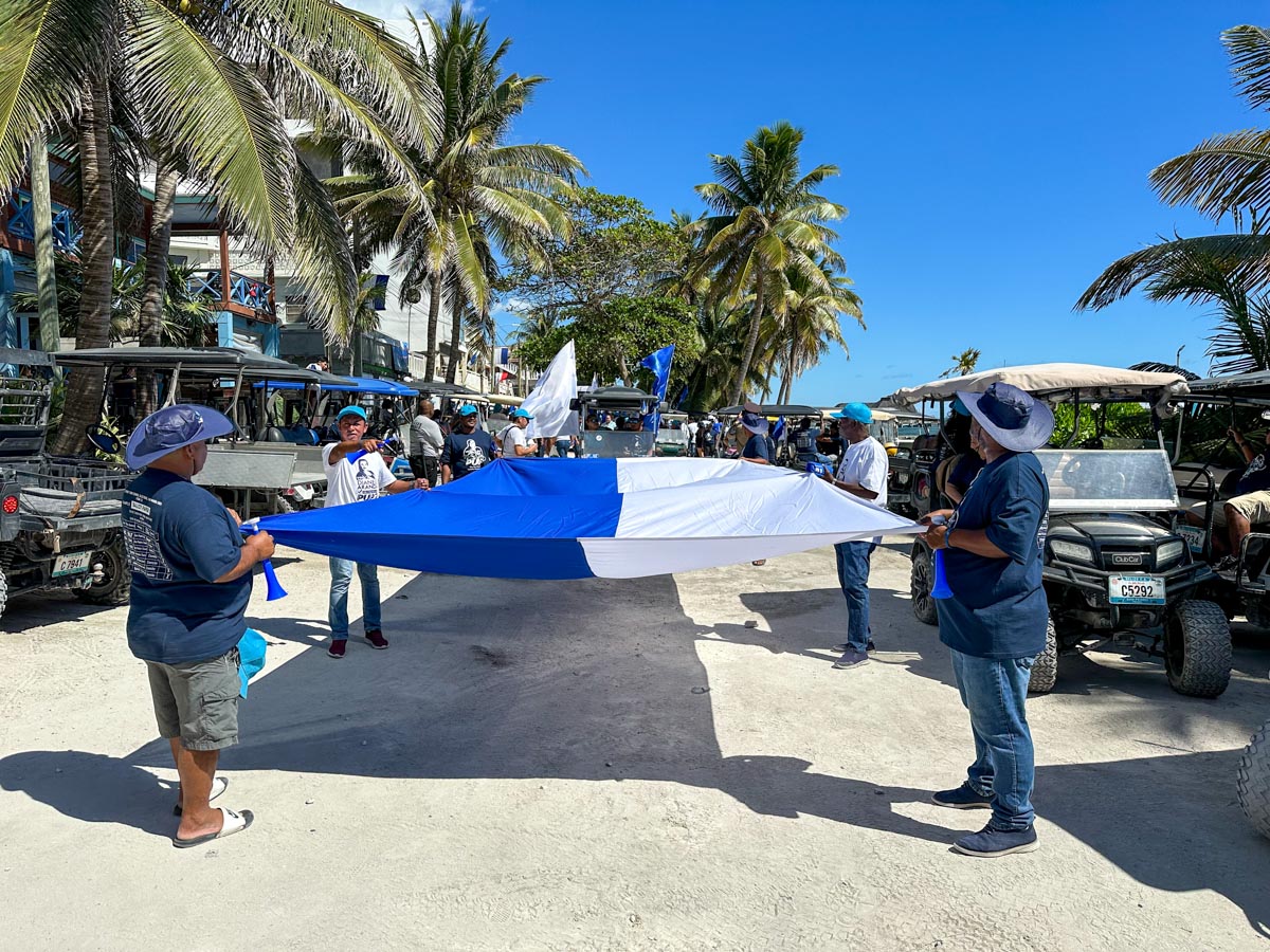 PUP flag rally
