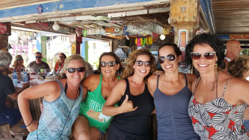Bar crawl at Crazy Canucks San Pedro Belize