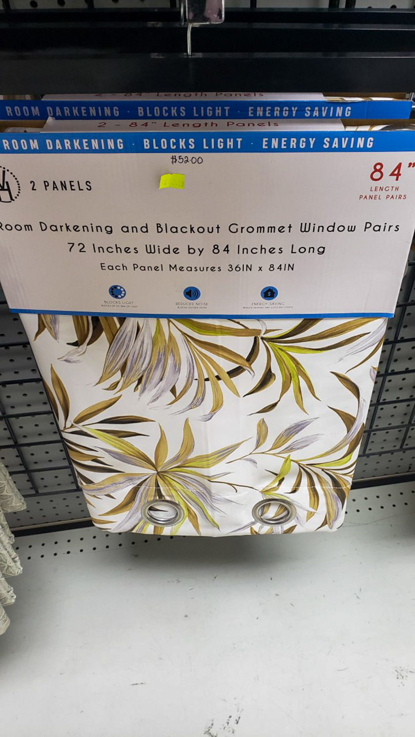 Curtains at RVS