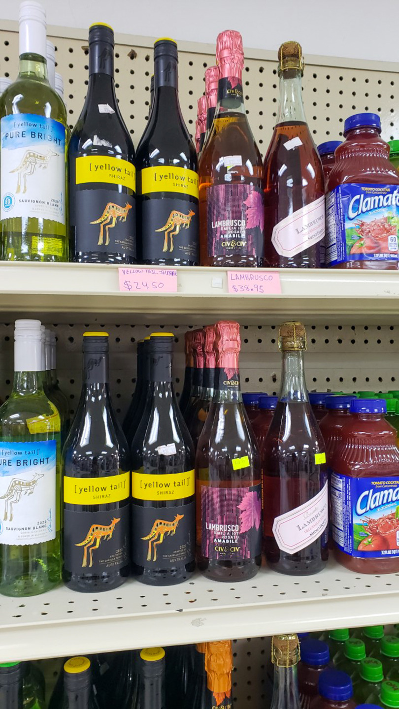 Cheap Wine in San Pedro