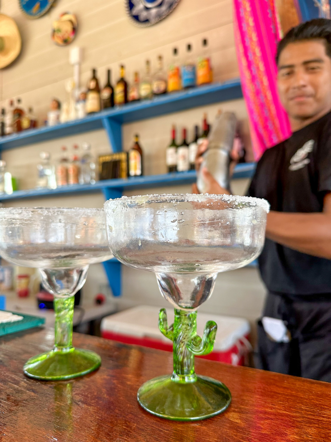 Margaritas at Caliente