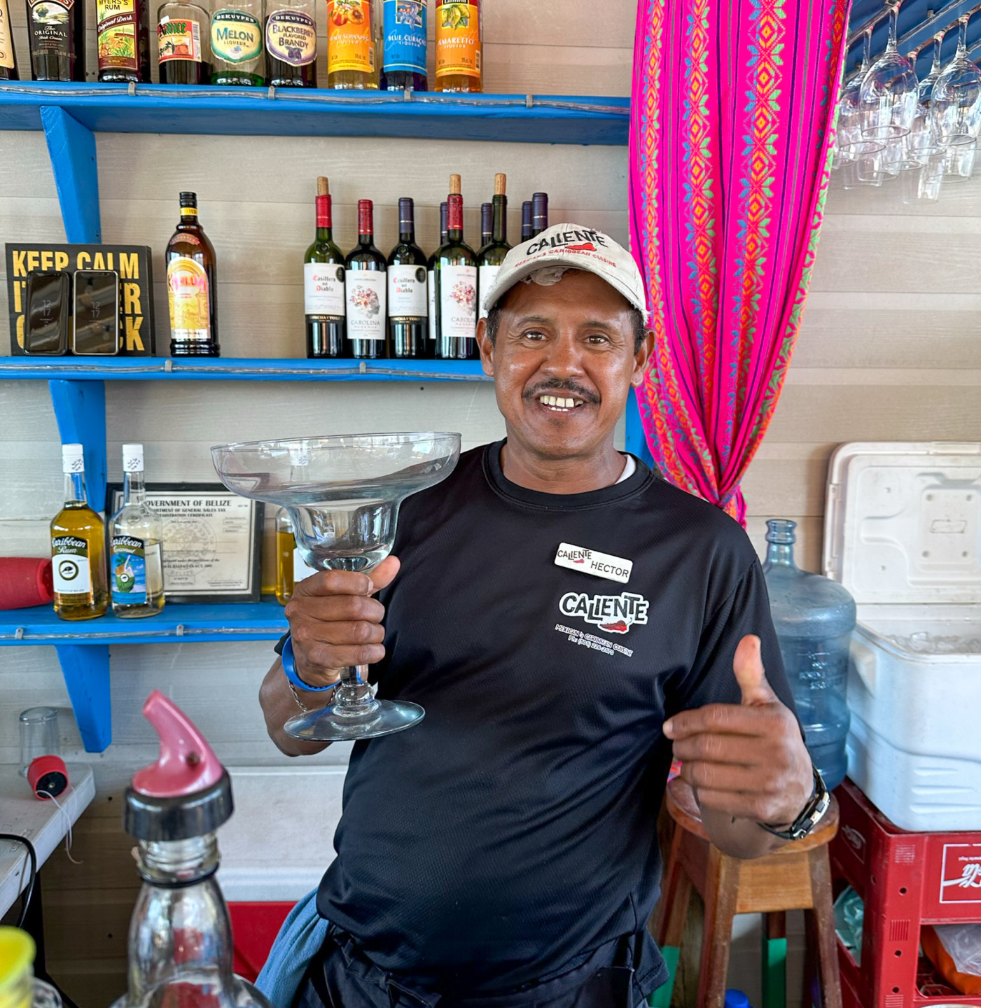 Hector at Caliente