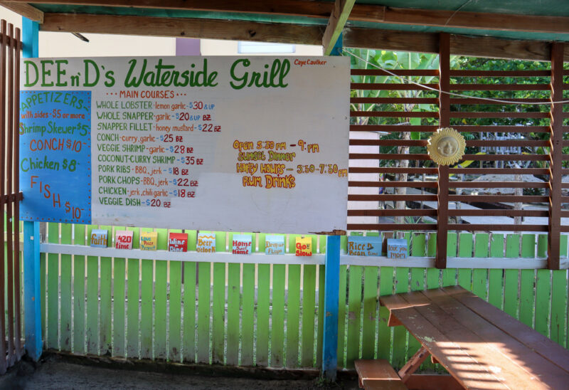 Dee n D's Menu