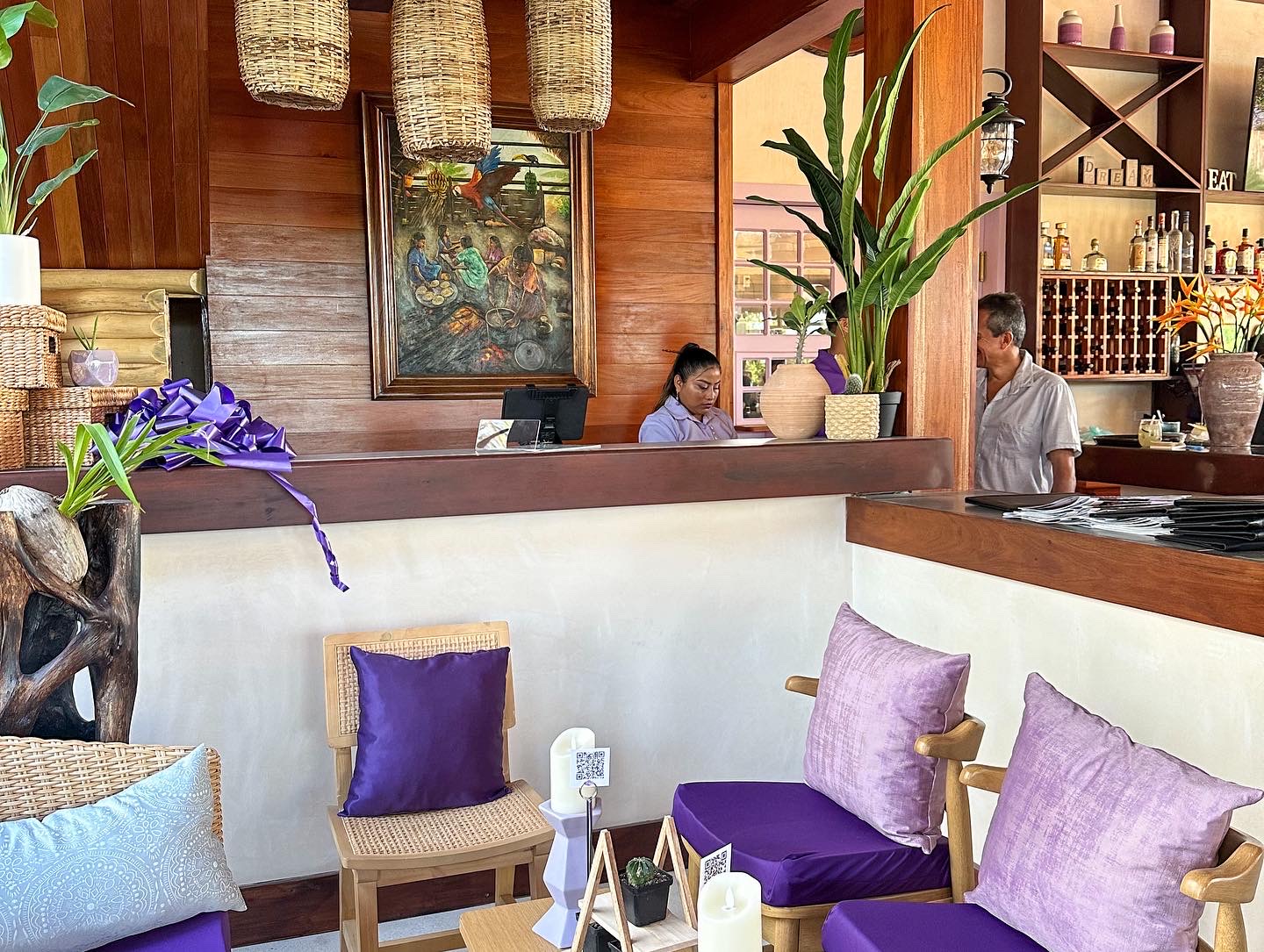 Purple Pelican Lobby
