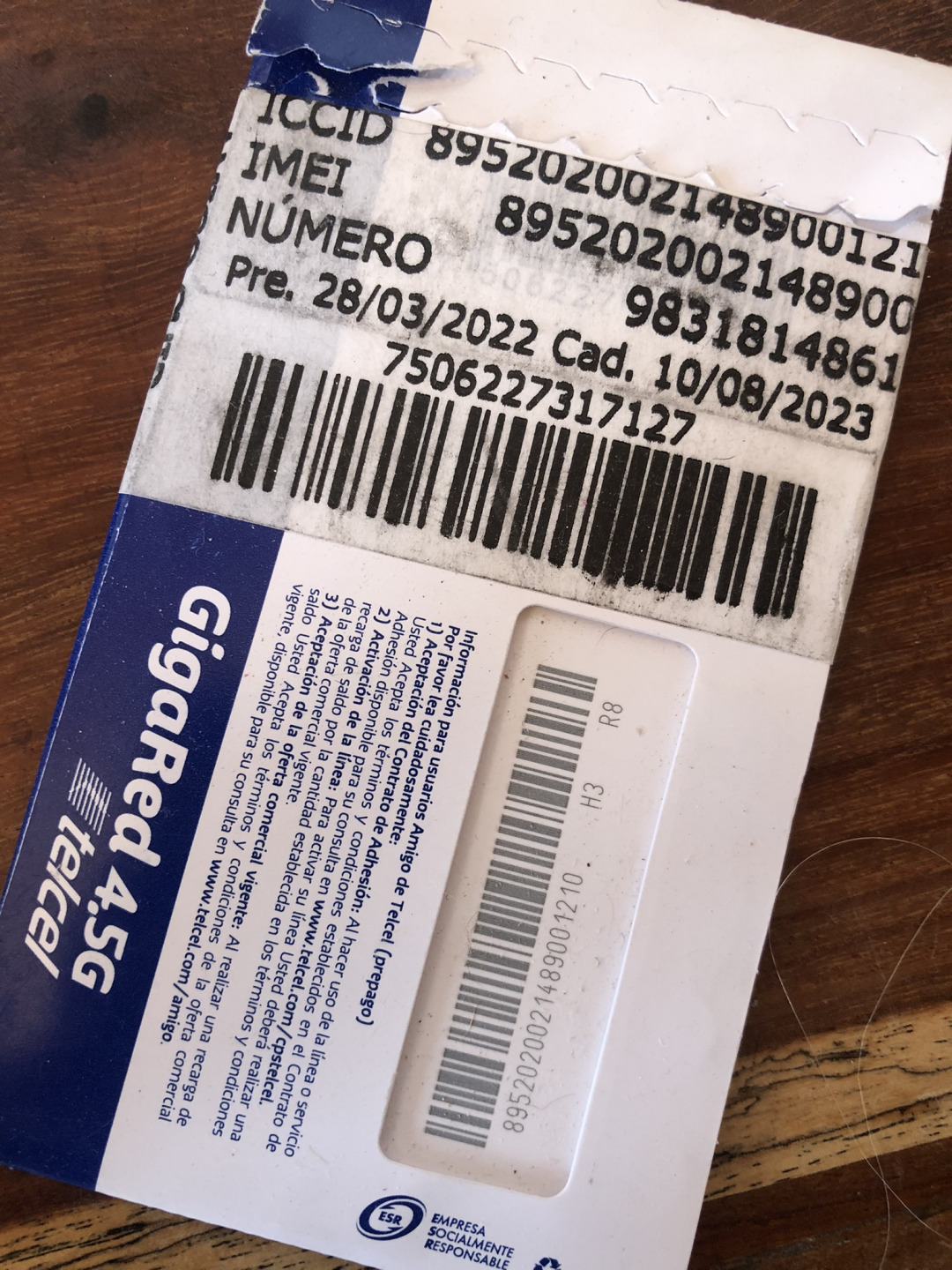 Mexico SIM card