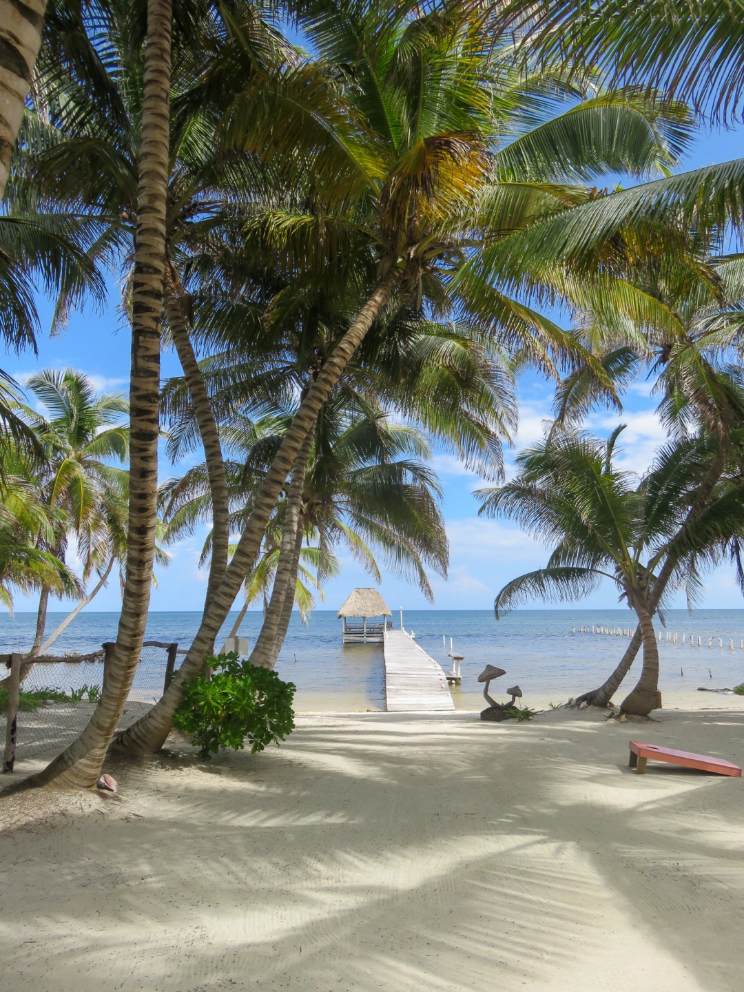 The Beach at Escape Away Belize