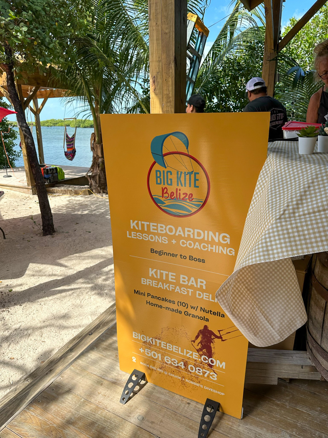 Kiteboarding in Belize