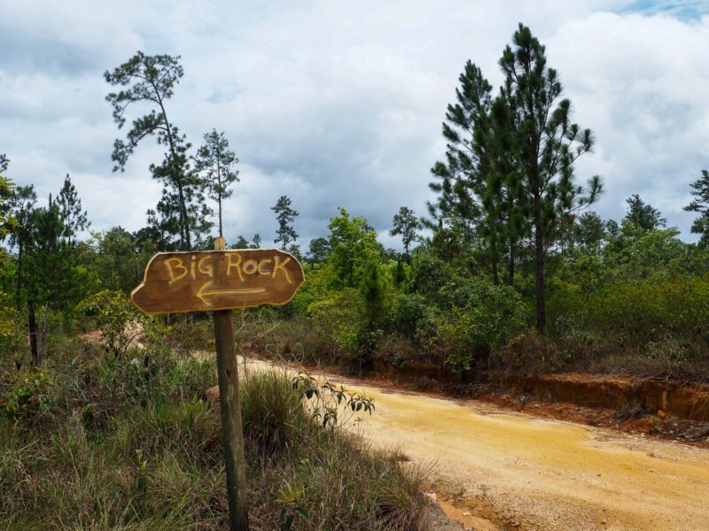 Entrance to Big Rock Falls