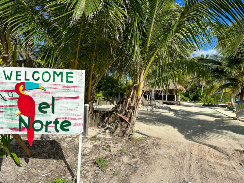 Sign for El Norte Bar