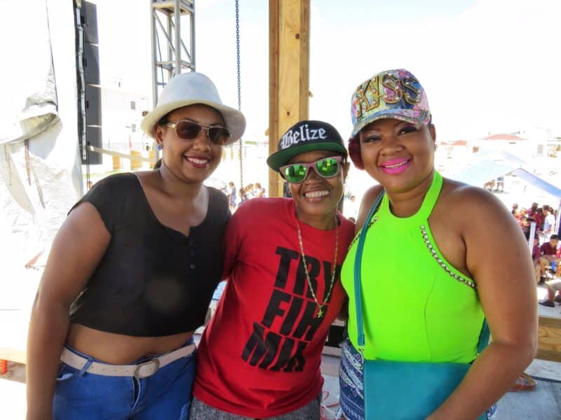 Ernestine on the right and DJ Debbie