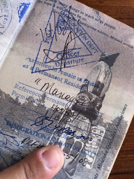 Belize Residency Stamp