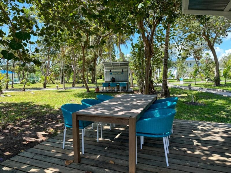 BBQ seating