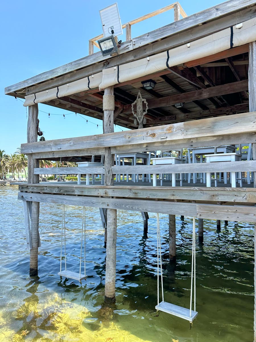 Seats under deck
