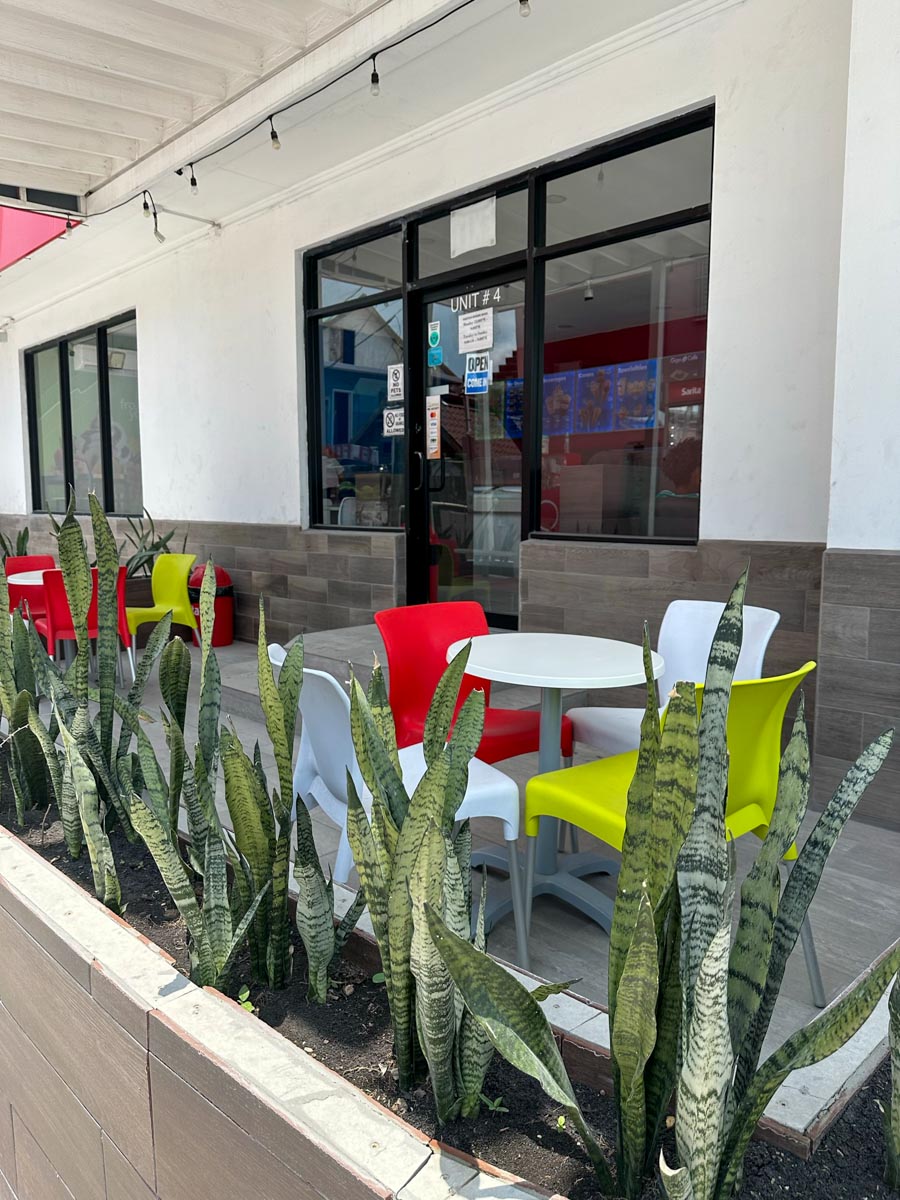 Seating at Sarita porch