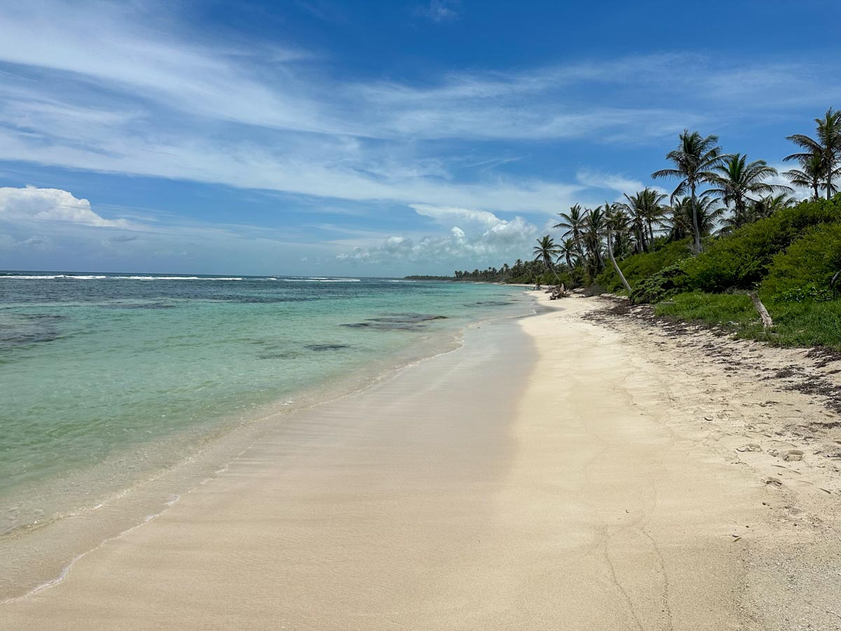 Pretty beach
