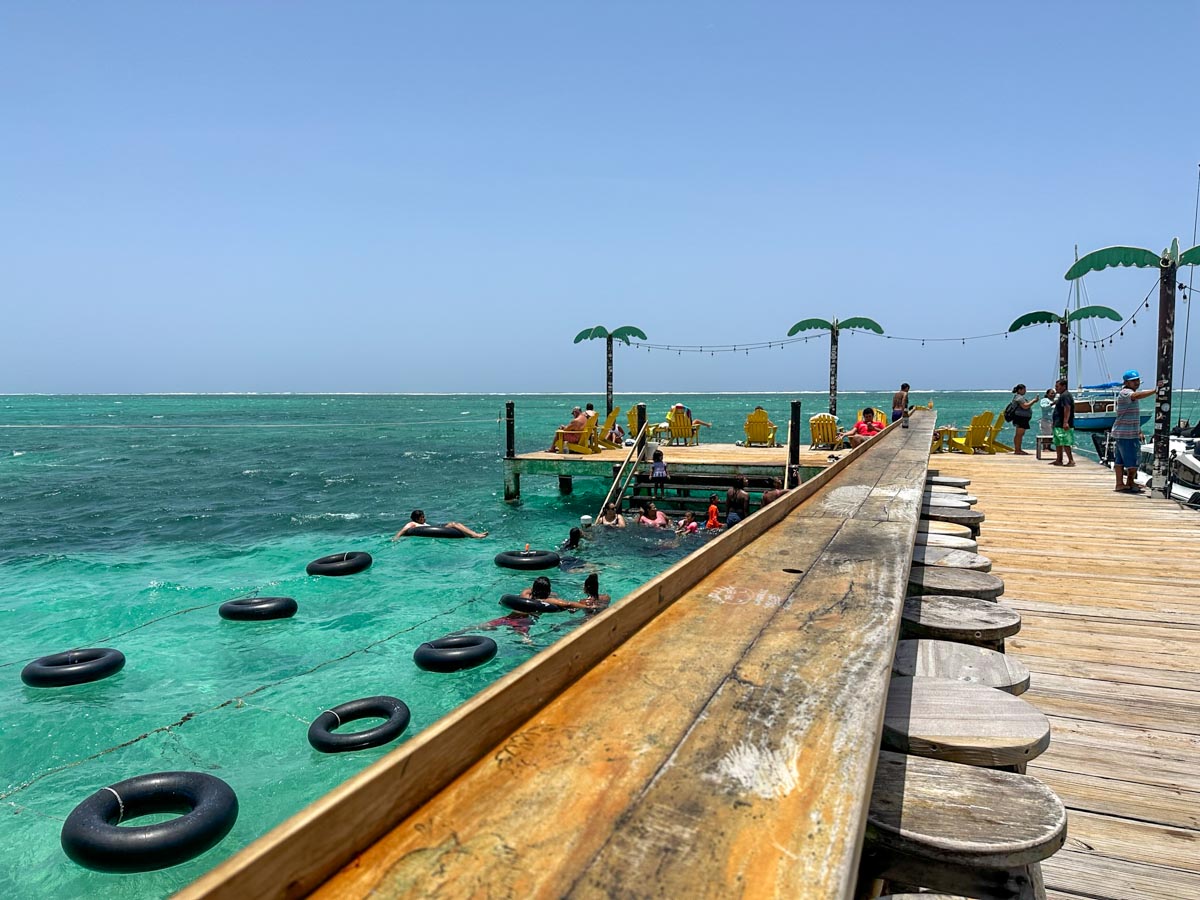 Palapa Bar swimming area