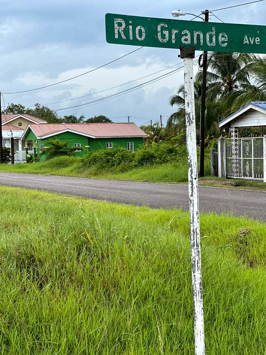 RIo Grande St in Belmopan