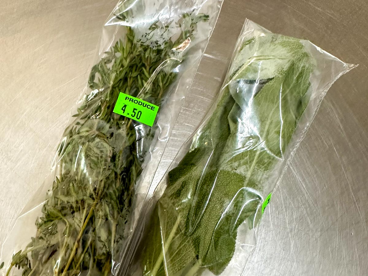 The hunt of fresh sage