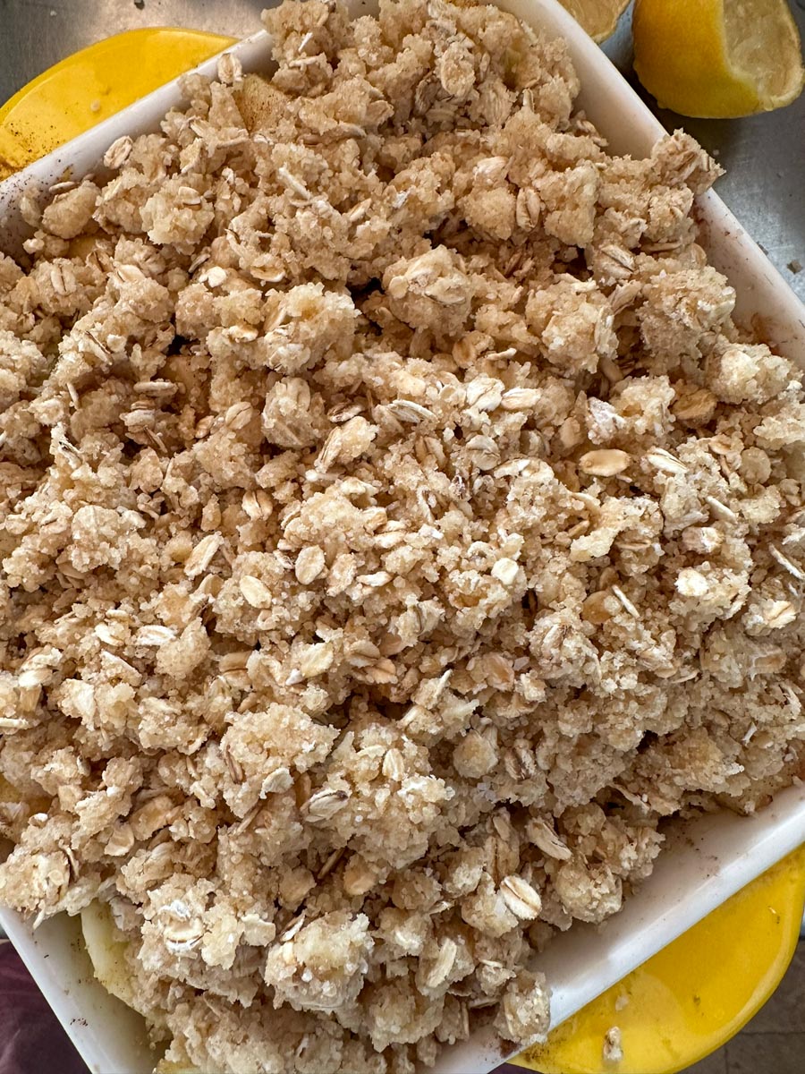 Ina's apple crisp