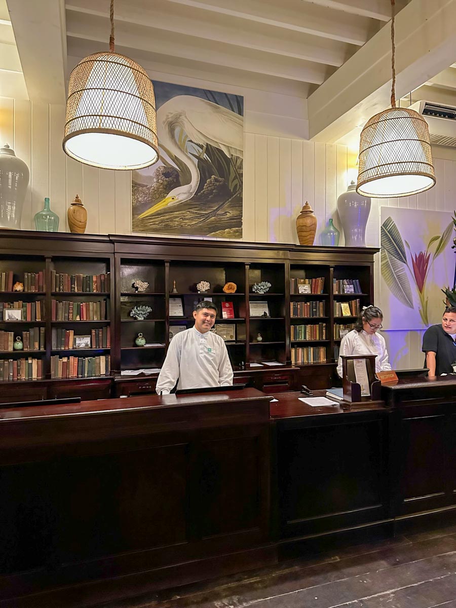 Front Desk at MBV