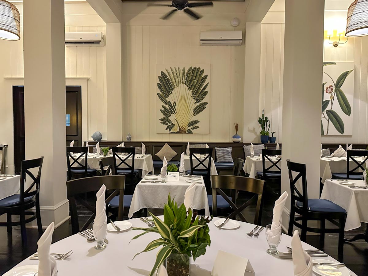 Dinning room at MBV