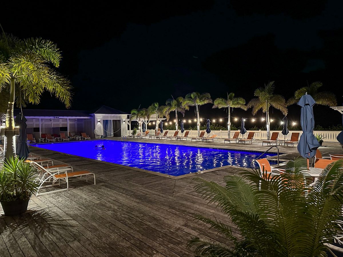 Pool deck at MBV