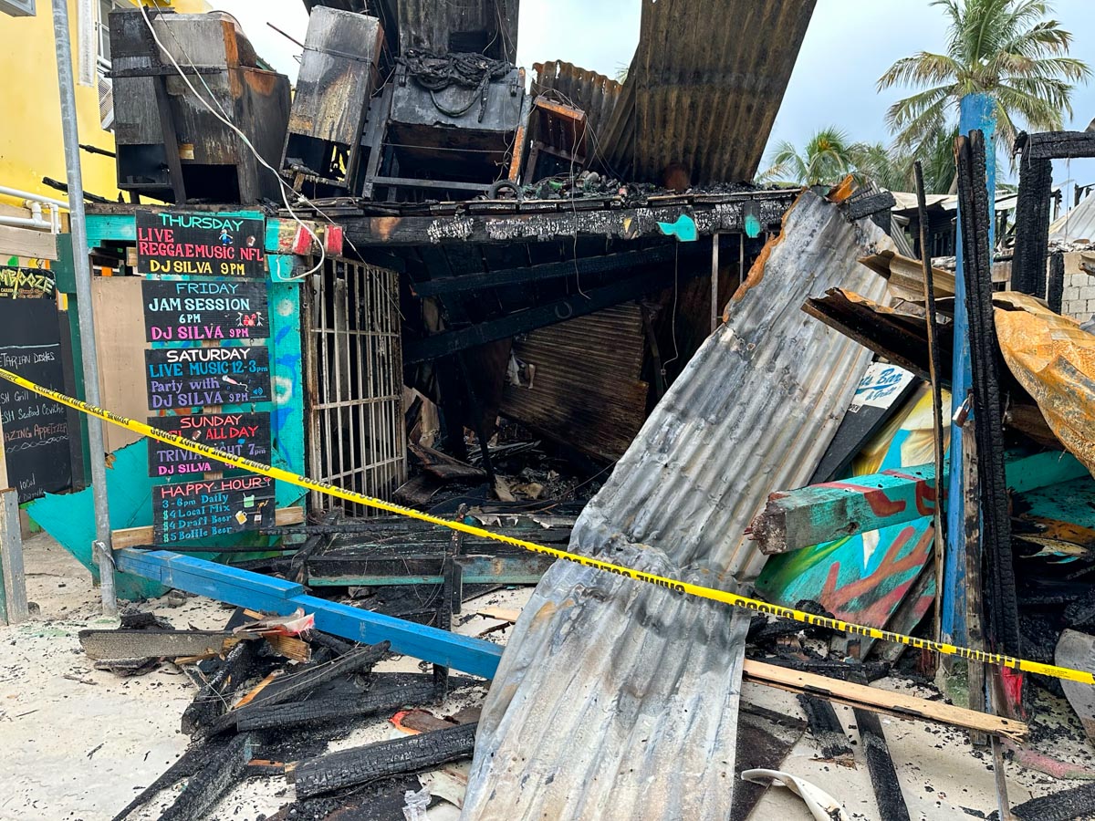 Barrier Reef Sports Bar destroyed