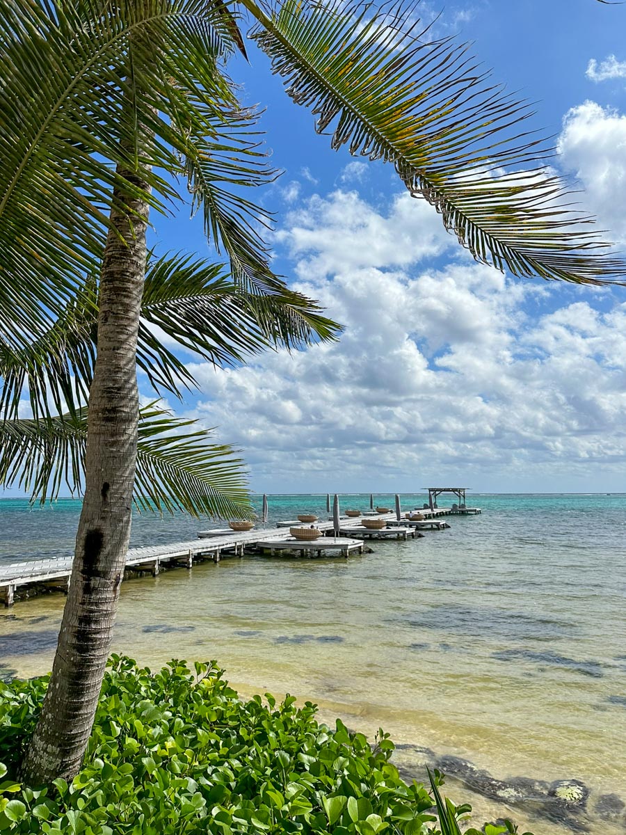 The dock at Matachica
