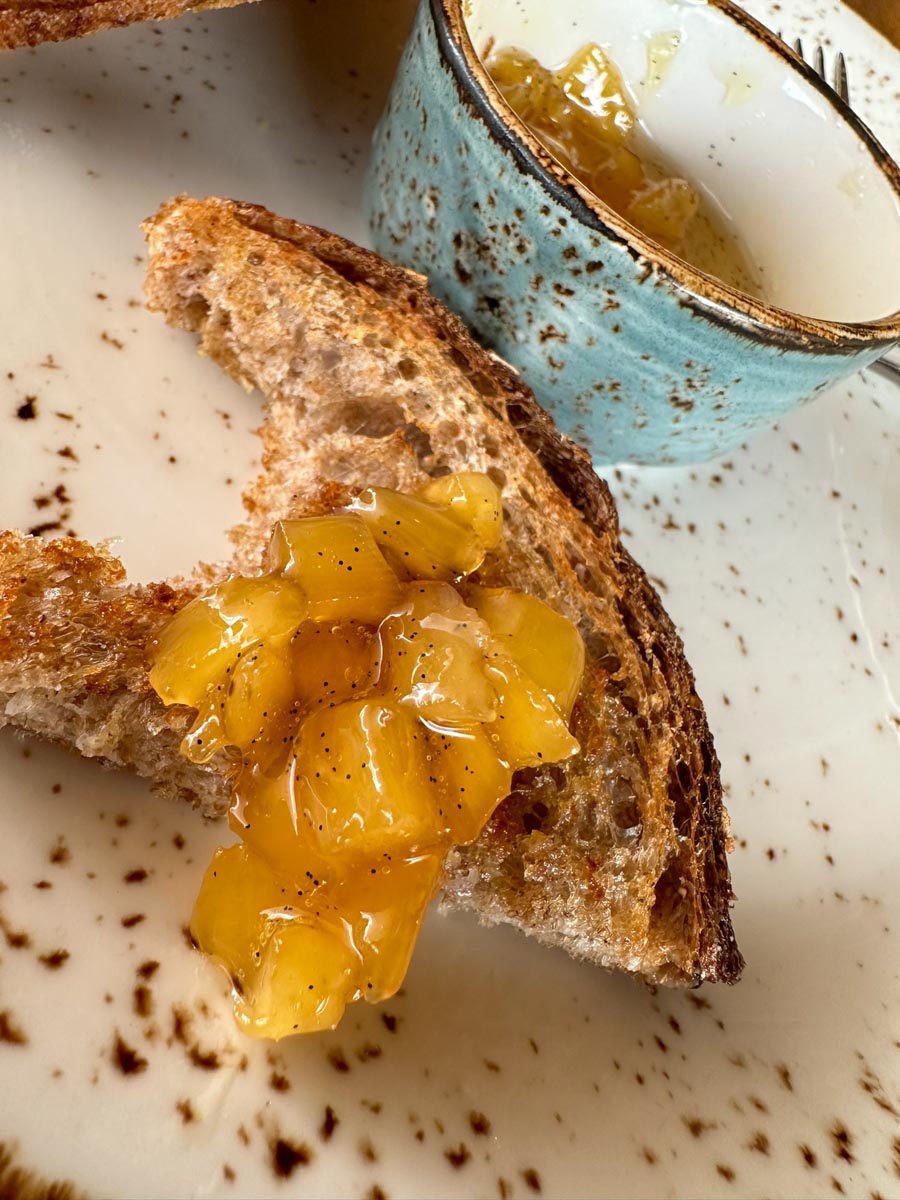 Pineapple jam at matachica