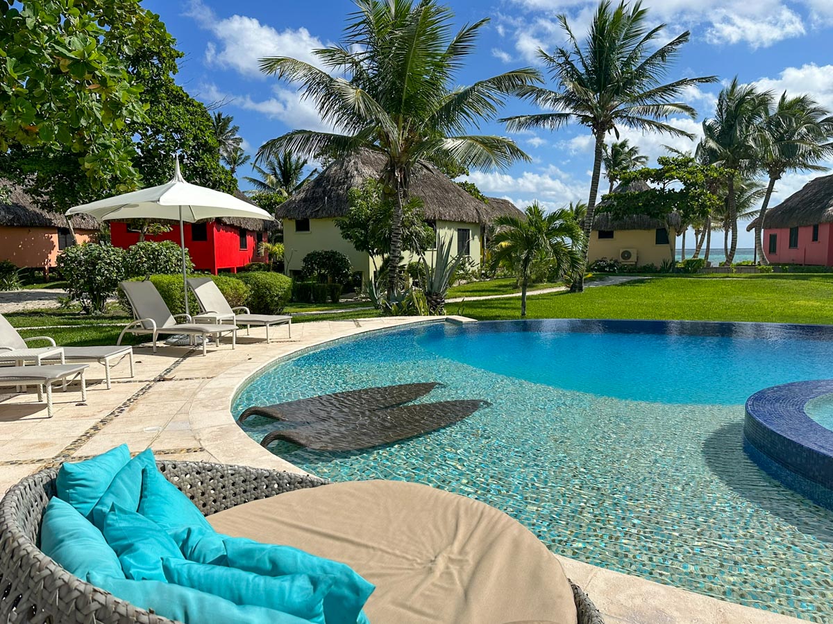 Gorgeous pool at Matachica