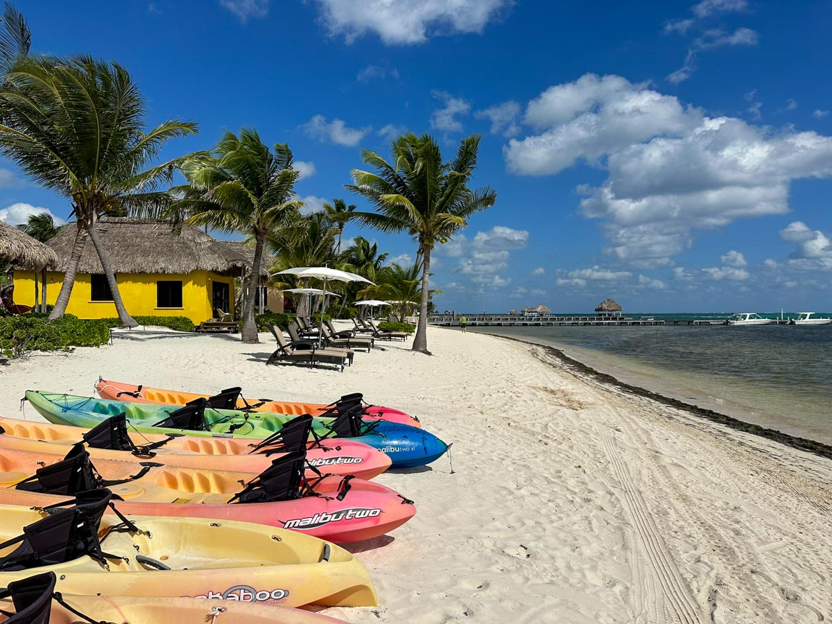 The beach at Mata Chica