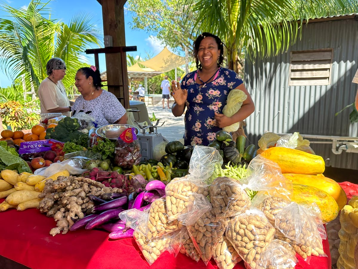 Mrs Gotay's fruit stand