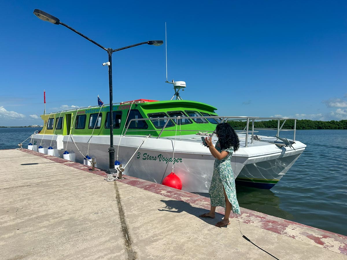 Channel 7 news and the new boat