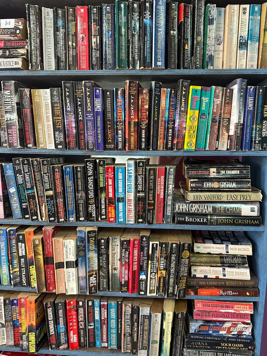 Lots of used books