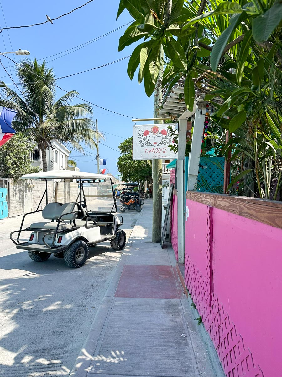 The entrance to La Diosa