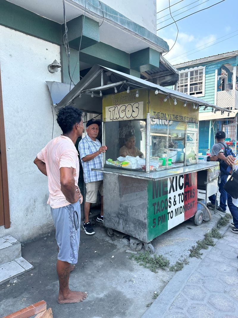 Tiny taco stand