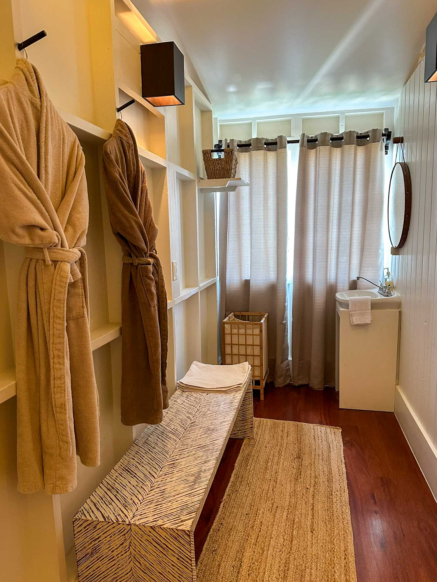 Changing area