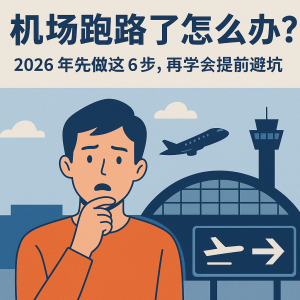 机场跑路了怎么办？2026 年先做这 6 步，再学会提前避坑